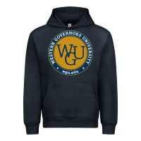Navy wgu, studies in utah Urban Hoodie - linhVisuals