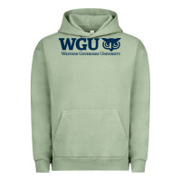Pigment Oil Green w governors, education, wgu Urban Hoodie - linhVisuals