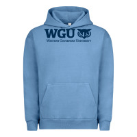 Pigment Pebble Blue w governors, education, wgu Urban Hoodie - linhVisuals