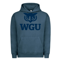 Pigment Midnight Navy western, governors, education Urban Hoodie - linhVisuals