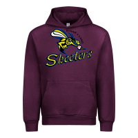 Mauve Wine sugar land skeeters Urban Hoodie - linhVisuals