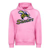 Fuchsia Pink sugar land skeeters Urban Hoodie - linhVisuals