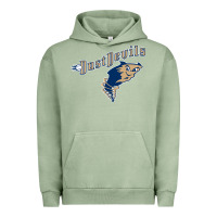 Pigment Oil Green tri city dust baseball Urban Hoodie - linhVisuals