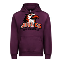Mauve Wine trois rivières aigles Urban Hoodie - linhVisuals