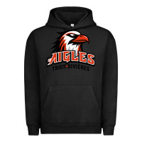 Pigment Black trois rivières aigles Urban Hoodie - linhVisuals