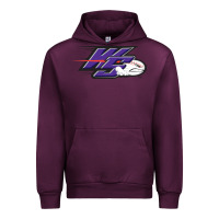 Mauve Wine winston salem dash Urban Hoodie - linhVisuals