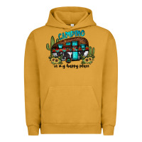 Pigment Peanut Butter camping is my happy place2 Urban Hoodie - JahusDesignShop