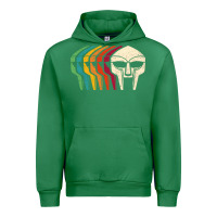 Emerald Retro Mask Doom Urban Hoodie - linhVisuals