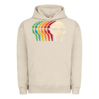 Pigment French Oak Retro Mask Doom Urban Hoodie - linhVisuals