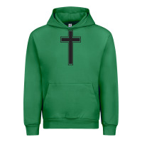 Emerald Cross Urban Hoodie - linhVisuals