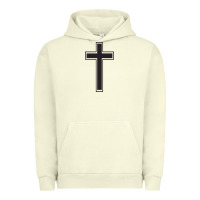 Pigment Pistachio Cross Urban Hoodie - linhVisuals