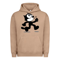 Pigment Burro felix the black cat music Urban Hoodie - linhVisuals