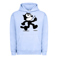 Pigment Grape Ice felix the black cat music Urban Hoodie - linhVisuals