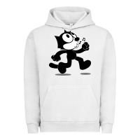 Pigment Lunar Rock felix the black cat music Urban Hoodie - linhVisuals