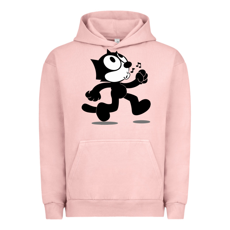 Felix The Black Cat Music Urban Hoodie by linhVisuals | Teevron