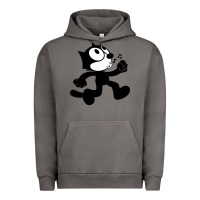Pigment Tornado felix the black cat music Urban Hoodie - linhVisuals