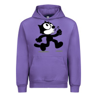 Tulip felix the black cat music Urban Hoodie - linhVisuals
