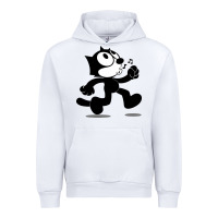 White felix the black cat music Urban Hoodie - linhVisuals