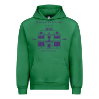 Emerald nonnatus house  blue ink Urban Hoodie - linhVisuals