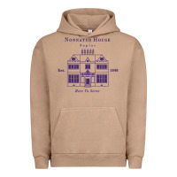 Pigment Burro nonnatus house  blue ink Urban Hoodie - linhVisuals