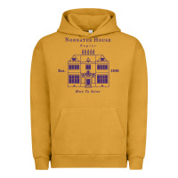Pigment Peanut Butter nonnatus house  blue ink Urban Hoodie - linhVisuals