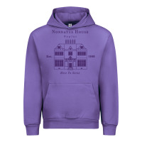 Tulip nonnatus house  blue ink Urban Hoodie - linhVisuals