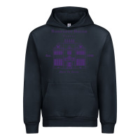 Navy nonnatus house  blue ink Urban Hoodie - linhVisuals