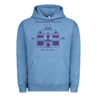 Pigment Pebble Blue nonnatus house  blue ink Urban Hoodie - linhVisuals