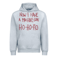 Heather Grey now i have a machine gun. ho ho ho Urban Hoodie - linhVisuals
