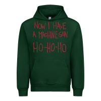 Forest Green now i have a machine gun. ho ho ho Urban Hoodie - linhVisuals