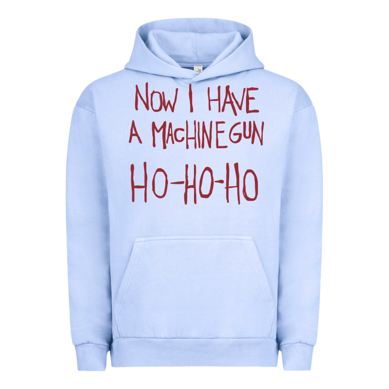 Now I Have A Machine Gun. Ho Ho Ho Urban Hoodie by linhVisuals | Teevron