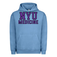 Pigment Pebble Blue nyu medicine Urban Hoodie - linhVisuals