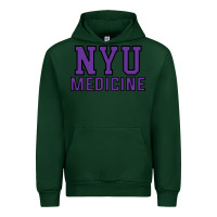 Forest Green nyu medicine Urban Hoodie - linhVisuals