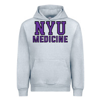 Heather Grey nyu medicine Urban Hoodie - linhVisuals