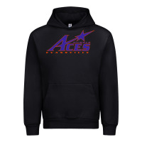 Black evansville purple aces Urban Hoodie - linhVisuals