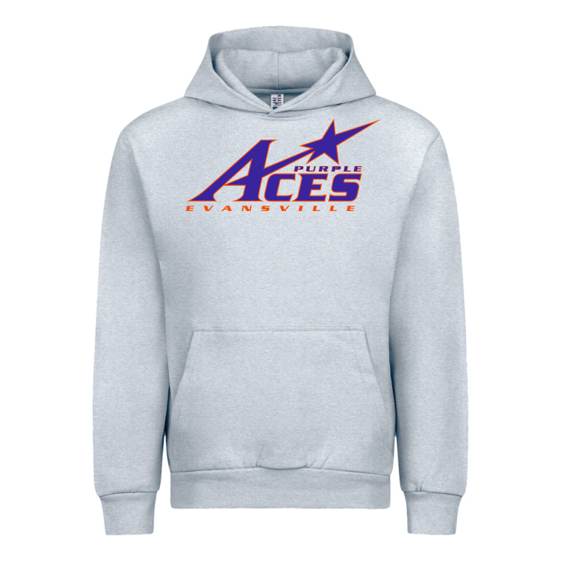 Evansville Purple Aces Urban Hoodie by linhVisuals | Teevron