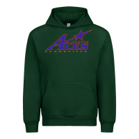 Forest Green evansville purple aces Urban Hoodie - linhVisuals