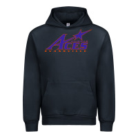 Navy evansville purple aces Urban Hoodie - linhVisuals