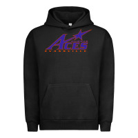 Pigment Black evansville purple aces Urban Hoodie - linhVisuals