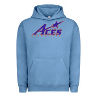 Pigment Pebble Blue evansville purple aces Urban Hoodie - linhVisuals