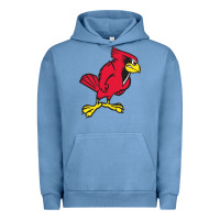 Pigment Pebble Blue illinois state redbirds Urban Hoodie - linhVisuals