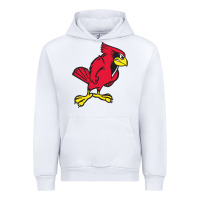 White illinois state redbirds Urban Hoodie - linhVisuals