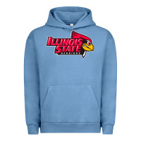 Pigment Pebble Blue illinois state redbirds Urban Hoodie - linhVisuals