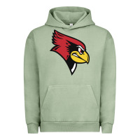 Pigment Oil Green illinois state redbirds Urban Hoodie - linhVisuals