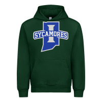 Forest Green indiana state sycamores Urban Hoodie - linhVisuals