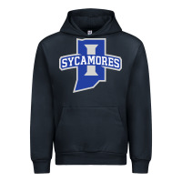 Navy indiana state sycamores Urban Hoodie - linhVisuals