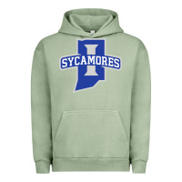 Pigment Oil Green indiana state sycamores Urban Hoodie - linhVisuals