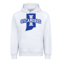 White indiana state sycamores Urban Hoodie - linhVisuals