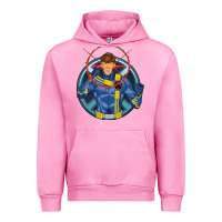 Fuchsia Pink cyclops 2 Urban Hoodie - linhVisuals