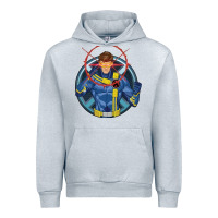 Heather Grey cyclops 2 Urban Hoodie - linhVisuals